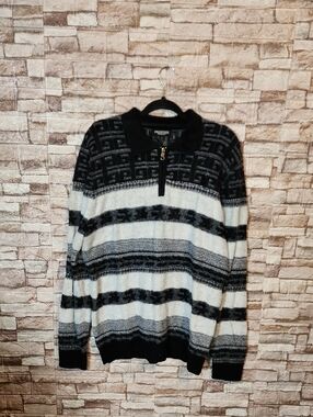 Prestige Black & Gray Sweater